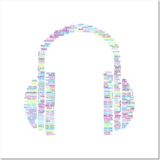 headphones Posters and Art